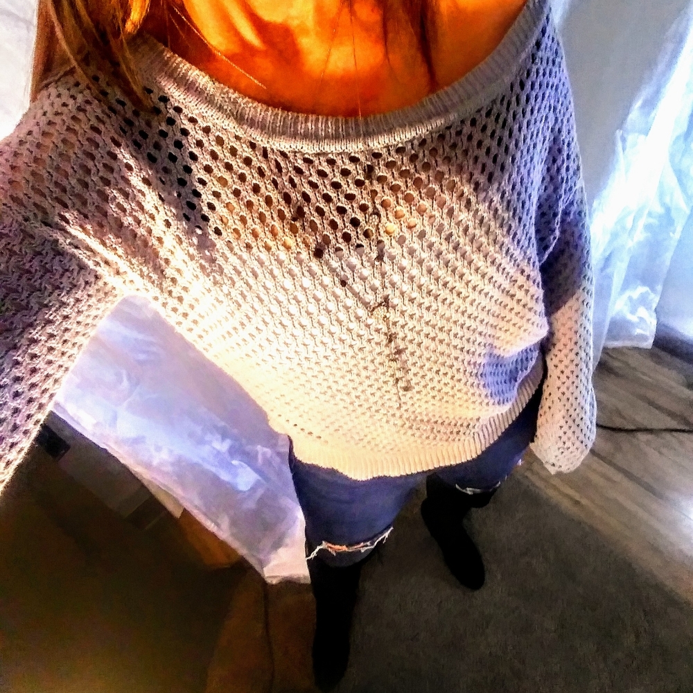 Gray Versatile Sweater - image 3